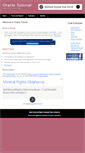 Mobile Screenshot of oracletutorial.org
